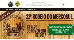Desktop Screenshot of ctgaldeiadosanjos.com.br